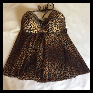 Animal Print Lingerie Size Medium Brown BNWT